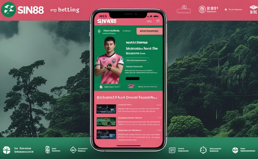 SIN88 giao diện cá cược Lô Đề Tài Xỉu Đá Gà eSports trẻ trung